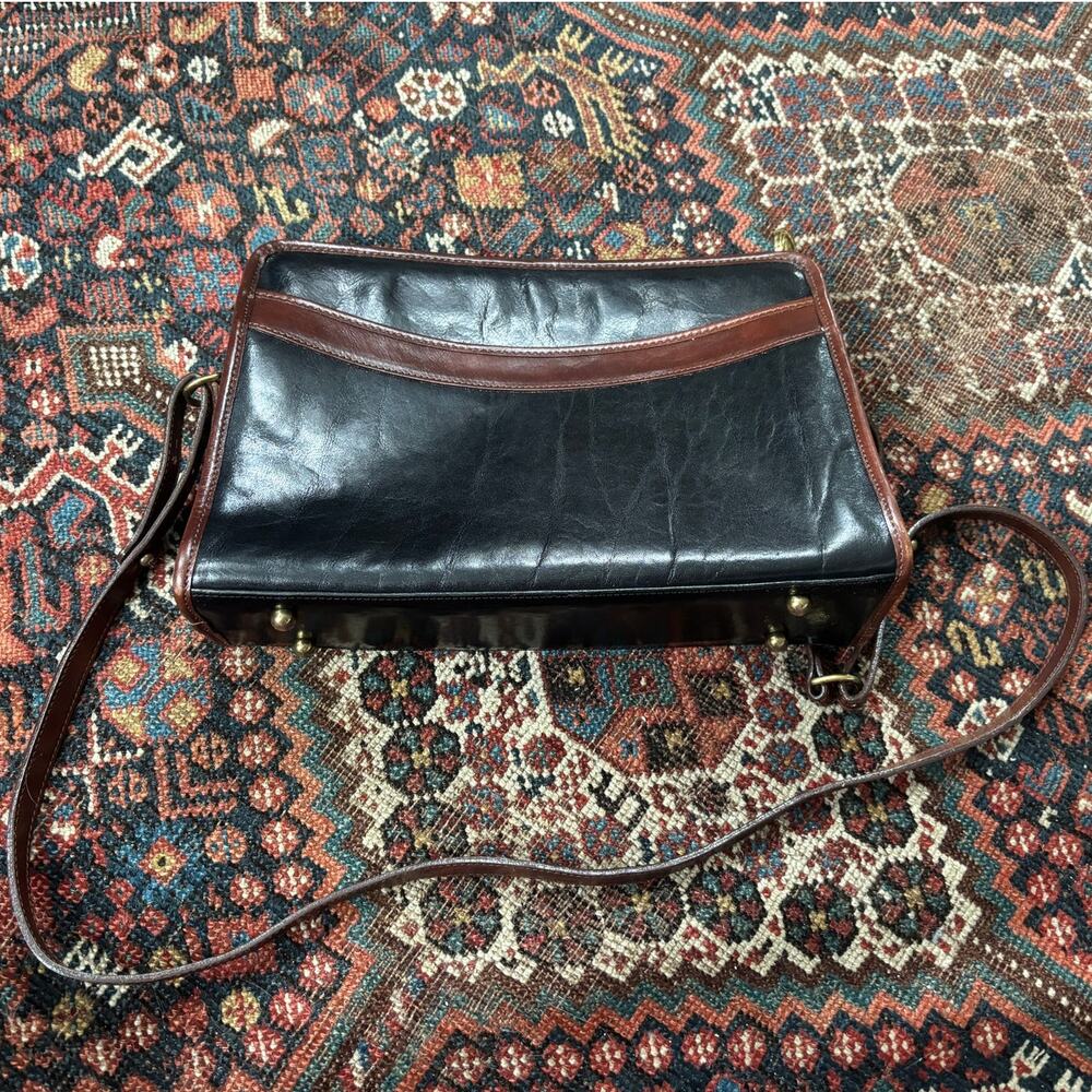 Vintage Brahmin Leather Shoulder Bag